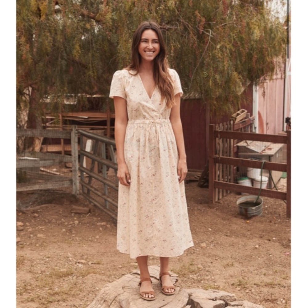 ♥️ Christy Dawn Dress Cream Rose